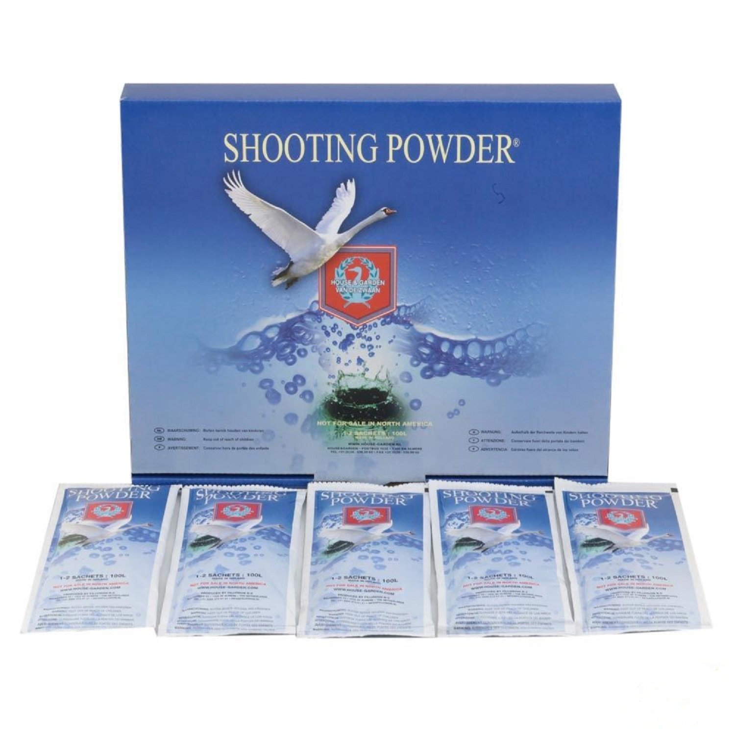 Shooting Powder Flower Booster Stimulator House & Garden 5 Sachets