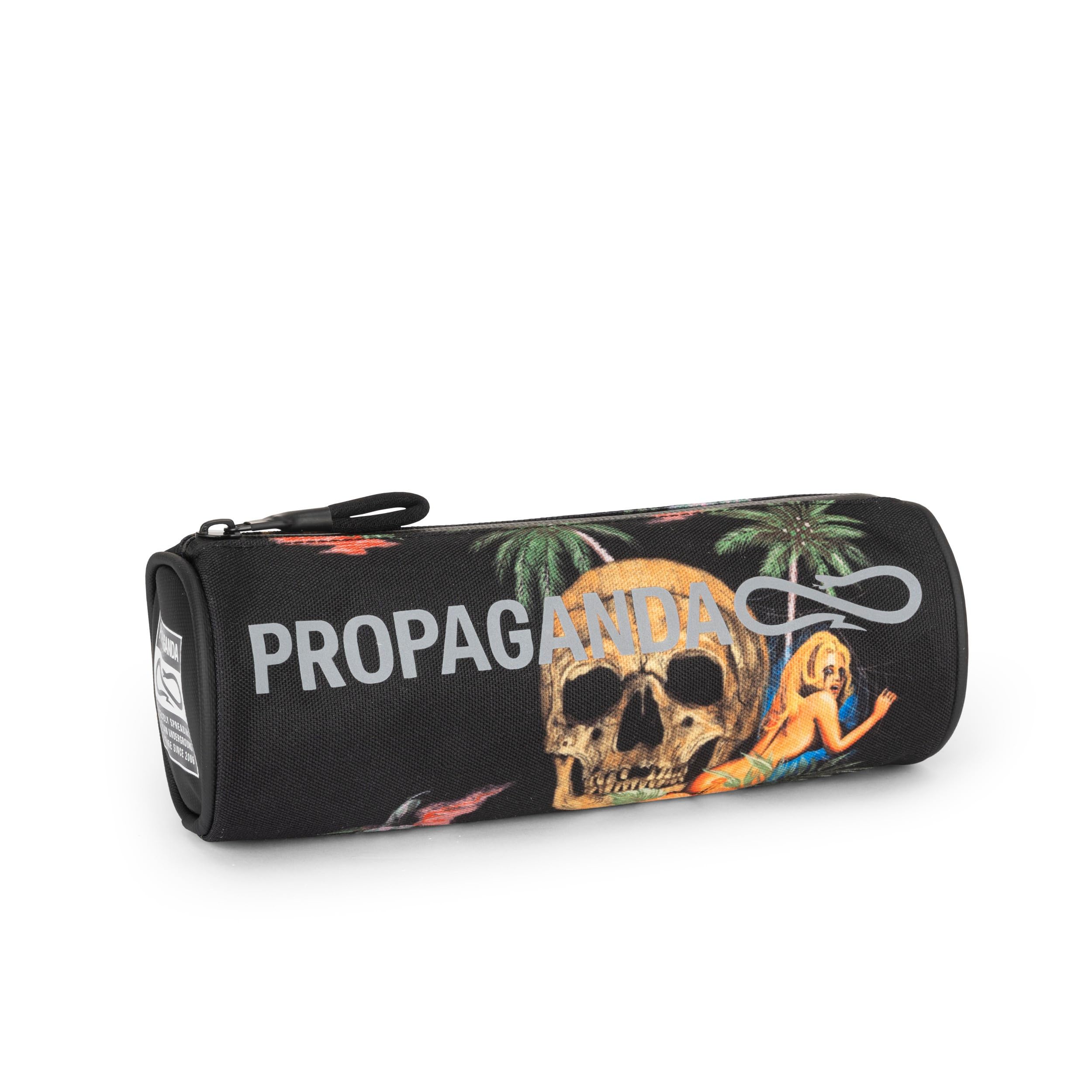 Franco Cosimo Panini Propaganda – Official Propaganda School Case, Tombolino Cannibal Pencil Case, Lightweight, Compact, Easy to Carry and Store in Backpack, Practical Zip Closure, 8 x 22 x 8 cm,