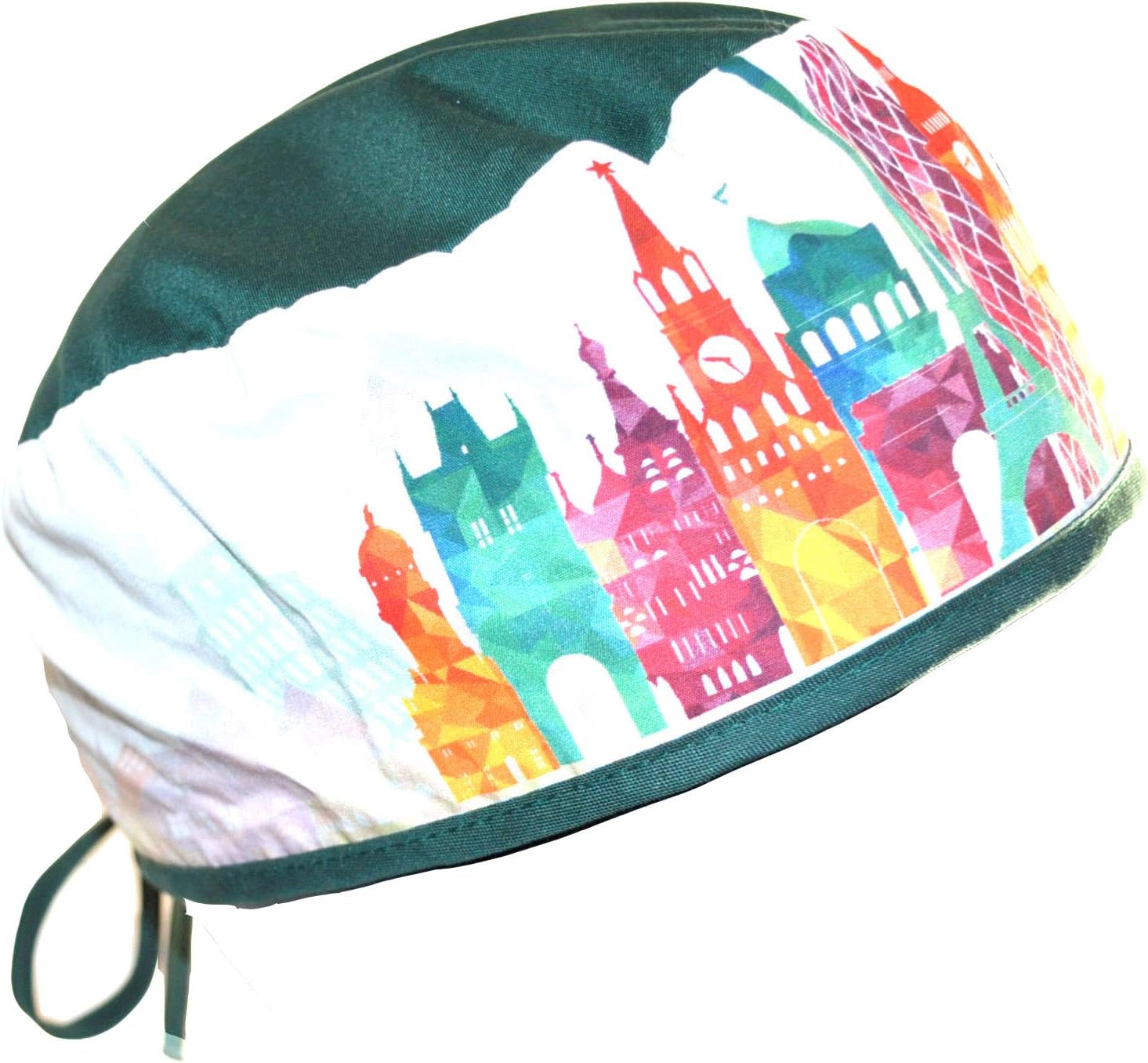 Surgical scrub hat. Operating Theatre caps. Traveler. Short hair.