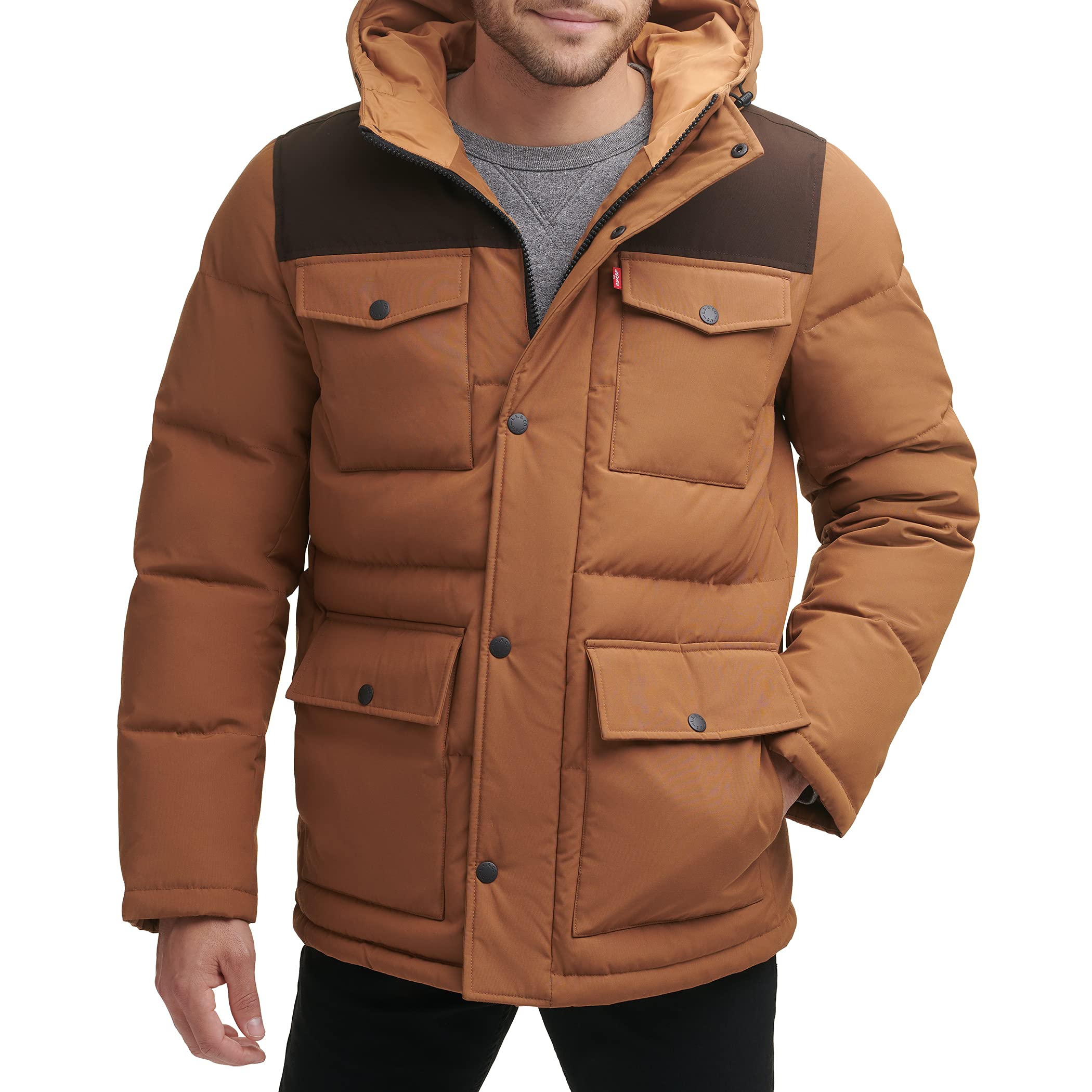 Levi%27s+Men%27s+Big+%26+Tall+Arctic+Cloth+Quilted+Performance+Parka ...