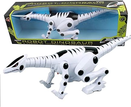 Amazon ロボットダイナソー 恐竜 ロボット 動く 光る 走る 哭く ロボ ザウルス 日本正規品 歩く 発声 発光 おもちゃ 子供 キッズ 電動ロボット おもちゃ