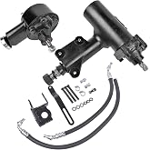 Power Steering Gear Box Conversion Kit Replacement for Chevy Bel | Air Two-Ten One-Fifty Series 1955-1957, SGB5557 CP50000-2