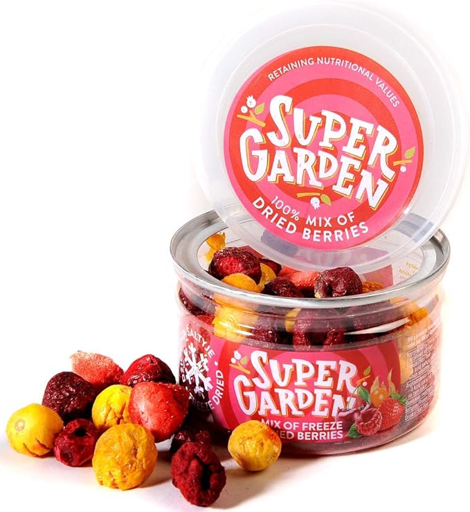 Supergarden Freeze Dried Summer Berries (Berries Mix) Amazon.co.uk
