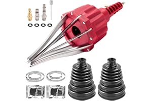 SKCOAUTO Pneumatic CV Joint Boot Installation Tool,Universal Pneumatic CV Joint Boot Expander Tool and 2 sets of CV Joint Boot Repair Kits, suitable for most vehicle models.
