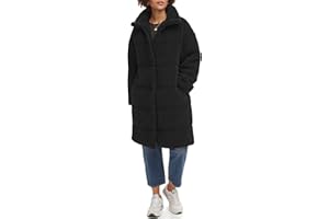 Levi's Womens Patchwork Quilted Teddy Coat