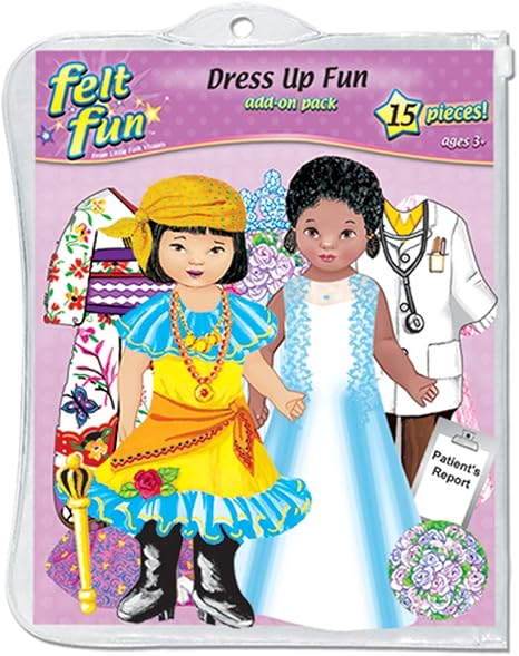 felt board dress up dolls