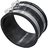 POWERTEC 70149 Dust Control Flex Cuff with Hose Clamps, 4-Inch