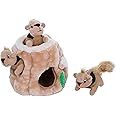 Outward Hound Hide A Squirrel Plush Dog Toy Puzzle, Small