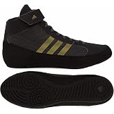 adidas Boys HVC Wresling Shoes | Single-layer mesh upper with lace cover, 10K-6 run - club practice and youth tournaments - boys and girls