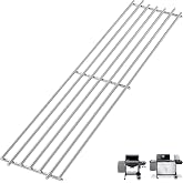 7513 Grill Warming Rack for Weber Genesis 1000-5500, 80633 Raised Grill Rack for Weber Spirit 700 Platinum C Grill Rack, Genesis Silver/Gold C &amp; B,Stainless Steel 24.9"x4.7"