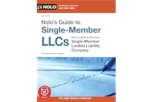 Nolo’s Guide to Single-Member LLCs: How to Form & Run Your Single-Member Limited Liability Company