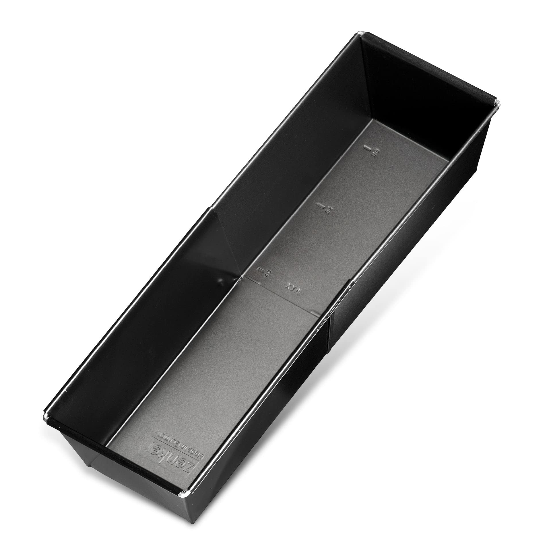 Zenker Adjustable Bread Baking Tin, Stainless Steel, Black/Metallic, 28-40 cm