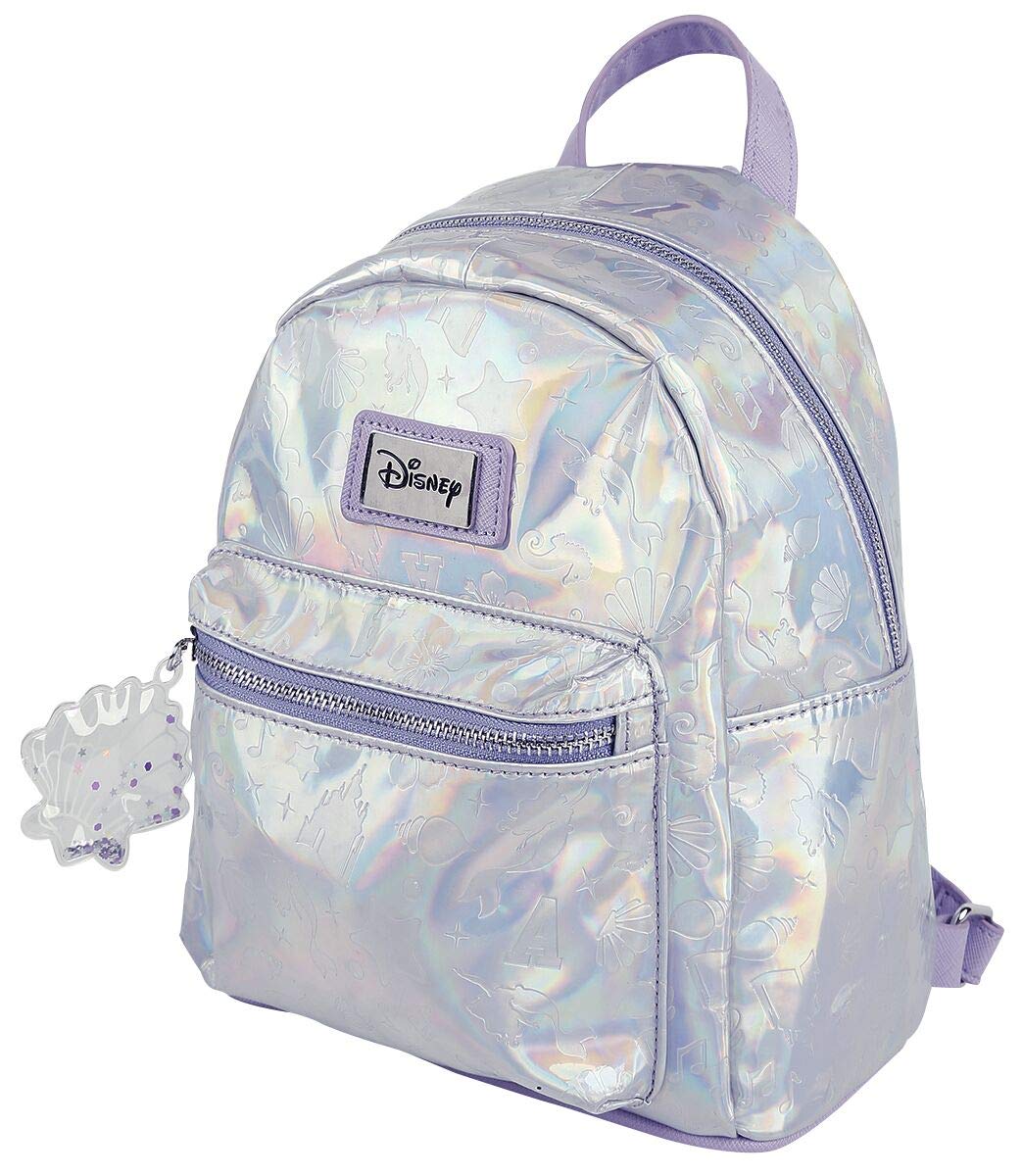 Disney - Little Mermaid - AOP Debossed Pattern Ladies Backpack