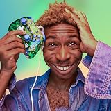 PDP Rock Candy Wired Gaming Switch Pro Controller Official License Luigi OLED view 4