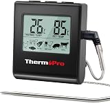 ThermoPro TP16B Digital Meat Thermometer with Long Stainless Probe