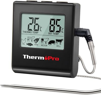 ThermoPro TP16B Digital Meat Thermometer with Long Stainless Probe