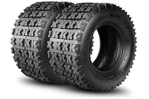 TRIPOWER 20x10-9 ATV Tires 20x10x9 UTV Quad Tire, 4PR Tubeless Sport All Terrain Tires 20-10-9, Set of 2
