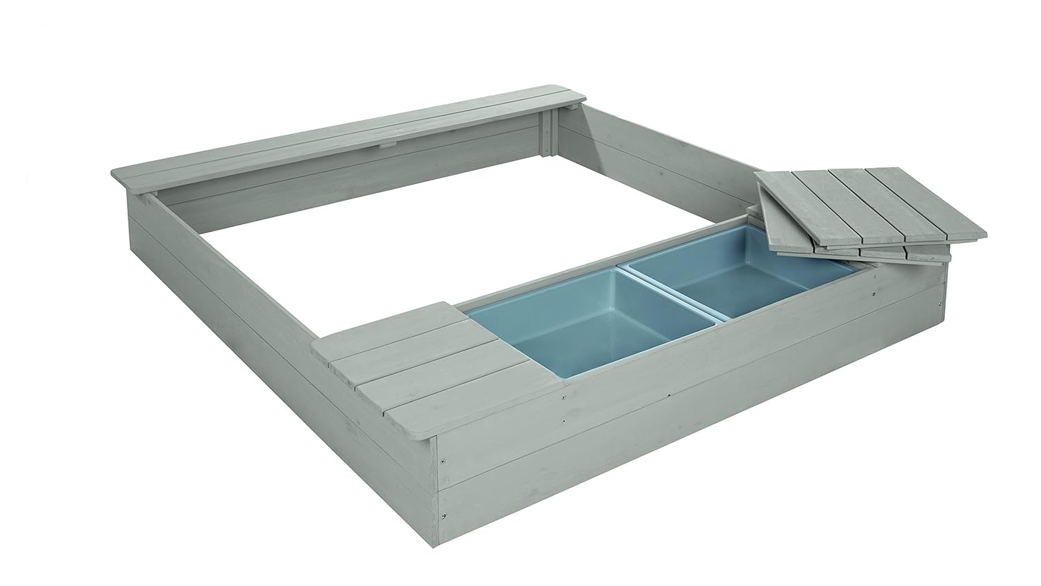 Roba Sandkasten mit Spielwannen (45501) - Picknick für 4