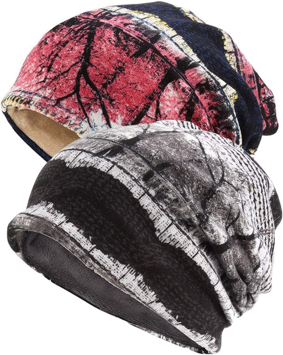 Qunson Women's Baggy Slouchy Beanie Chemo Hat Cap Scarf