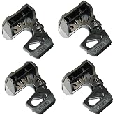Wedge-It - The Ultimate Door Stop - Black (4 in quantity) | Wedge-It - The Ultimate Door Stop - Black (4 Pack)