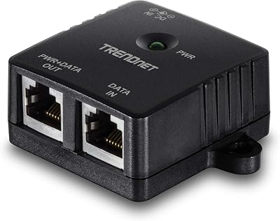 TRENDnet TPE-113GI Gigabit PoE Injector 100M Auto-MDIX IEEE 802.3af 15.4W