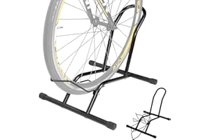KASTUN Bike Floor Stand,Bike Rack Floor Type，Bike Stand Holds 16”-29”Wheels,Bicycle Stand suitable for Apartments and Garages