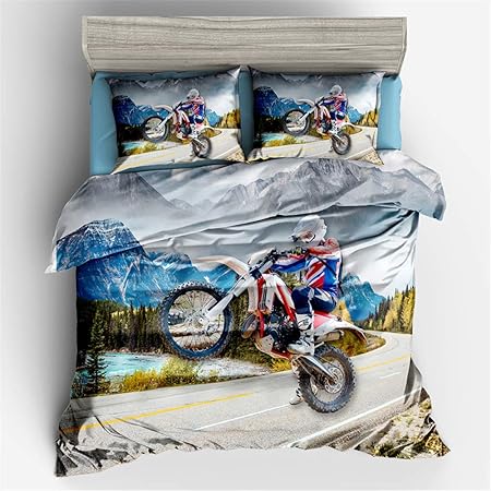 dirt bike crib set