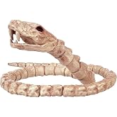 Crazy Bonez Slithering Skeleton Snake White