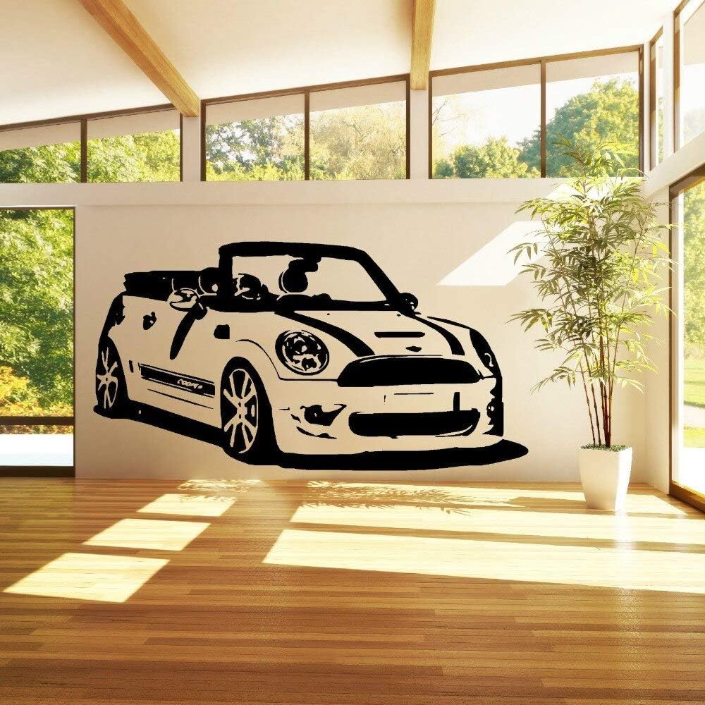Etiqueta Engomada De La Pared Del Coche De La Manera Mini Cooper