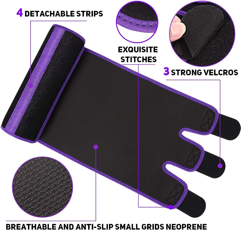 Waist Trimmer Sweat Waist Trainer Women Waist Sweat Belt Band Belly Stomach Wrap: Clothing