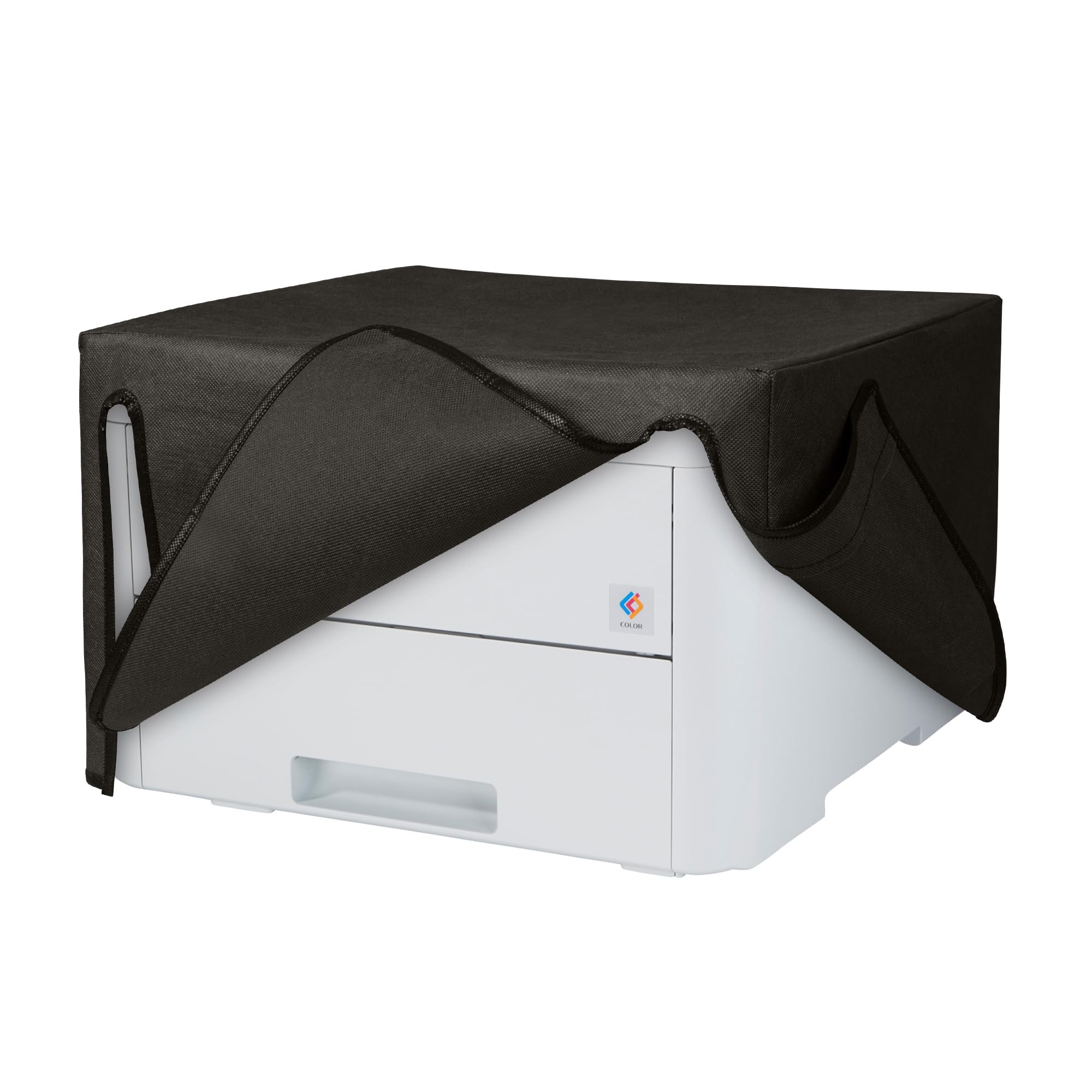 kwmobile Dust Cover Compatible with Brother HL-L3210CW / HL-L3230CDW LED - Printer Case - Fabric Protector Cover - Dark Grey