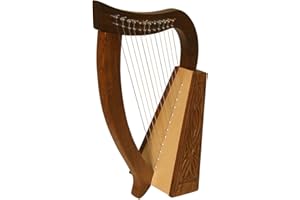 Roosebeck Baby Harp TM, 12 Strings, Knotwork