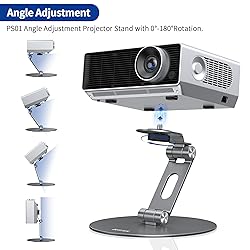 BESIGN PS01 Projector Foldable Mount Stand, Angle