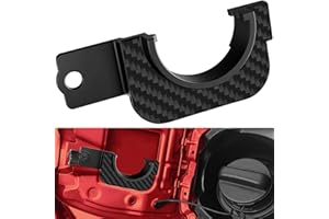 VANSHARE Gas Cap Holder for Tacoma: Gas Cap Holder for Toyota Tacoma Accessories 2016-2022 2023 3rd Gen Tacoma 2016 2017 2018 2019 2020 2021 2022 2023 Real Carbon Fiber for Tacoma Interior Accessories