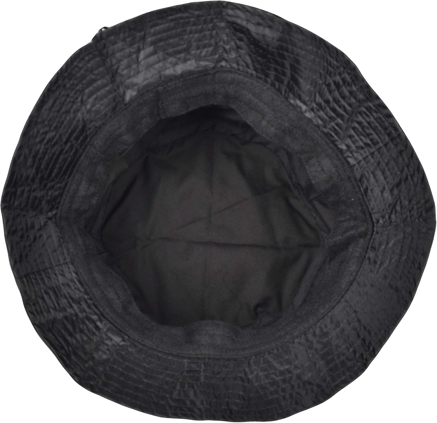 TOUTACOO,Adjustable Bucket Rain Hat in Nylon .Black02: Clothing