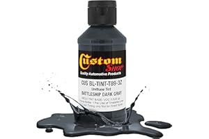 CUSTOM SHOP Custom Coat Camouflage Series 3 Ounce (Battleship Dark Gray Federal Standard Color #36118) Urethane Tint Concentrate for Tinting Truck Bed Liner Coatings - Epoxy Resin