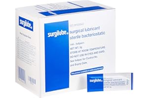 Savage Labs Surgilube - Lubricating Jelly Lube (FKA Fougera) - 3 Gram Packets - Box of 144