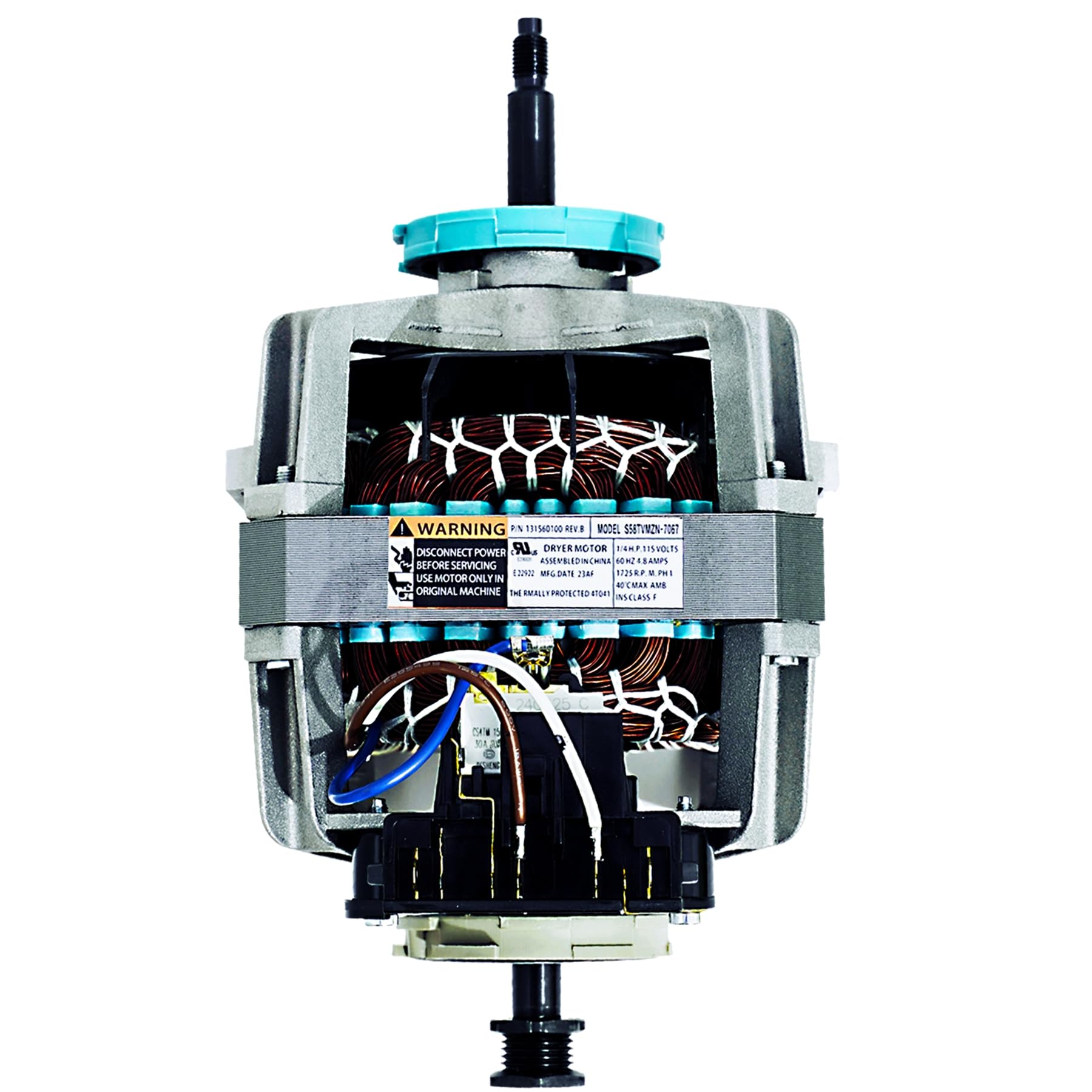 Photo 1 of ITULCYO 131560100 Dryer Drum Drive Motor(OEM Quality) Compatible with Frigidaire dryer motor?Kenmore?Gibson?Electrolux?Replaces 134156500?131758500?S131560100?407697?131461800A?PS418132?AP2107144