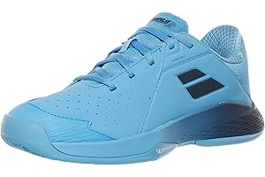 Babolat Junior Propulse 3 All Court Kids' Tennis Shoes, Drive Blue (US Kids Size 4.5)