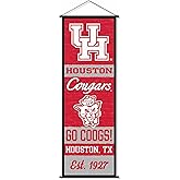 WinCraft Houston Cougars Banner and Scroll Sign