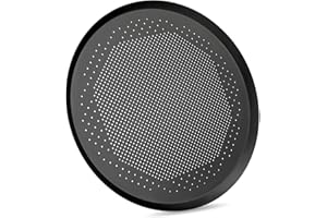 Beasea Pizza Pan 16 Inch, Perforated Pizza Tray with Holes for Oven, Black Heavy Duty Aluminum Alloy Round Pizza Crisper Pan Pizza Baking Tray Bakeware for Home Restaurant Kitchen