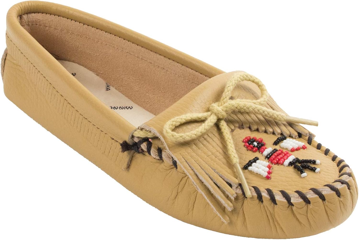 minnetonka women's leather moccasins