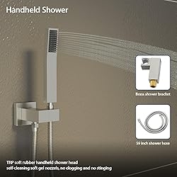 Sarlai Shower System Bathroom Shower Faucet Square
