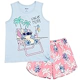 Disney Lilo & Stitch Big Girls Tank Top and French
