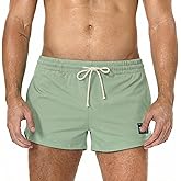 AIMPACT Men's Athletic Shorts Bodybuilding Workout Cotton Gym Shorts with Pockets