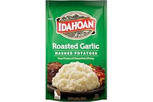 Idahoan Mashed Potatoes, Roasted Garlic, 4 oz
