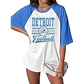 Football Shirts Women Game Day Shirt Sequin Gameday Outfits Football Team Fans Graphic Tees Fall Sports Jersey