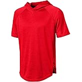 EvoShield Mens Men's Lightweight Short Sleeve Hoodie 2.0
