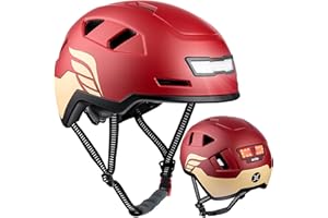XNITO Bike Helmet with LED Lights - Urban Bicycle Helmet for Adults, Men & Women - CPSC & NTA-8776 Dual Certified - Class 3 E-Bikes, Scooters, Onewheel, Commuter, Mountain