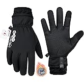 HANDLANDY Winter Gloves for Men & Women, Insulated Waterproof for Cold Weather, Thermal Glove for Cycling, Ski, Riding, Driving, Biking, Running